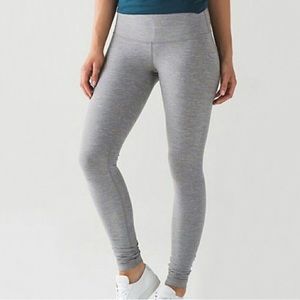 Heather Grey Lululemon Leggings